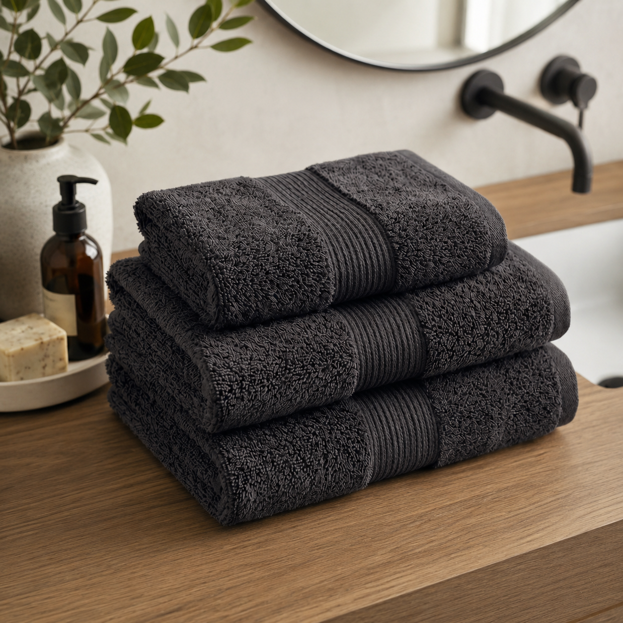 LUNA Bed Sheets - Grey
